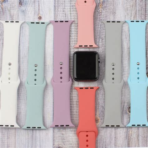 apple watch silicon bands|cute silicone apple watch bands.